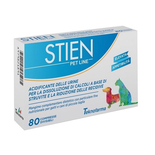 Teknofarma Stien Pet Line Gatti/cani Piccola Taglia 80 Compresse Divisibili