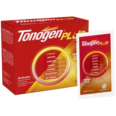 Abc Farmaceutici Tonogen Plus 22 Bustine Abc Farmaceutici Tonogen Plus 22 Bustine