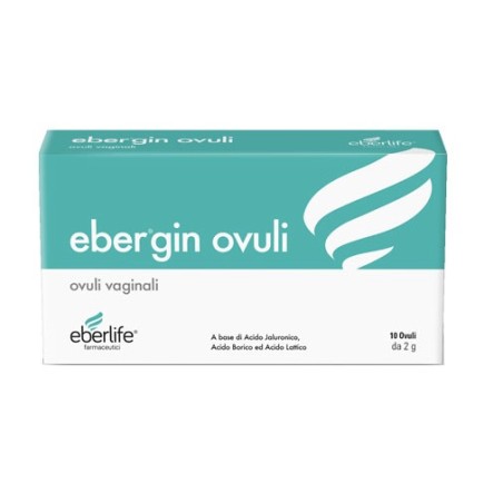 Eberlife Farmaceutici Ebergin Ovuli Vaginali 10 Pezzi