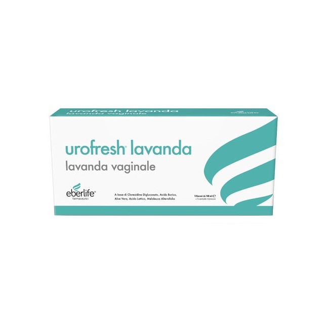 Eberlife Farmaceutici Urofresh Lavanda Vaginale 5 Flaconi Da 140 Ml Eberlife Farmaceutici Urofresh Lavanda Vaginale 5 Flaconi Da 140 Ml