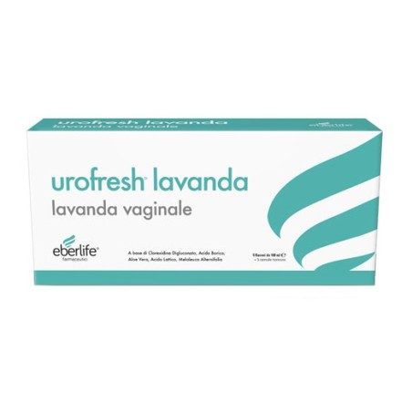 Eberlife Farmaceutici Urofresh Lavanda Vaginale 5 Flaconi Da 140 Ml
