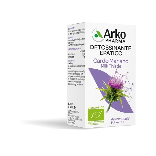 Arkopharma Arko Capsule Cardo Mariano 45 Capsule Bio Arkopharma Arko Capsule Cardo Mariano 45 Capsule Bio