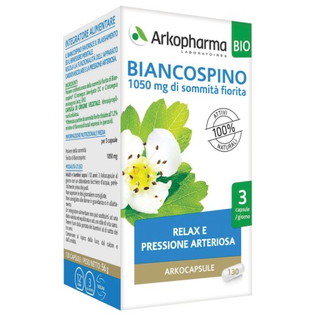 Arkopharma Arko Capsule Biancospino Bio 45 Capsule