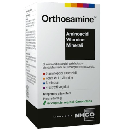 Chiesi Farmaceutici Nhco Orthosamine 42 Capsule Chiesi Farmaceutici Nhco Orthosamine 42 Capsule