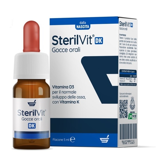 Sterilfarma Sterilvit Dk Gocce 5 Ml Sterilfarma Sterilvit Dk Gocce 5 Ml