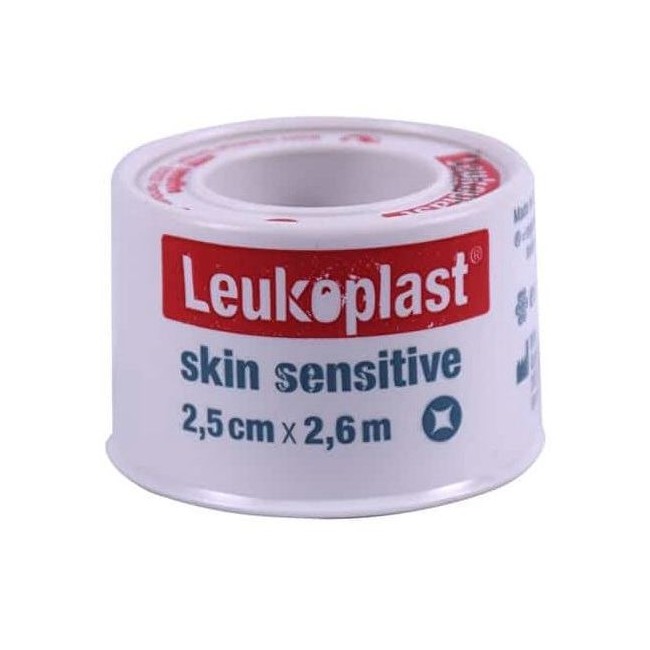 Essity Leukoplast Skin Sensitive Cerotto Su Rocchetto Con Massa Adesiva In Silicone M2,6 X 2,5cm 1 Pezzo