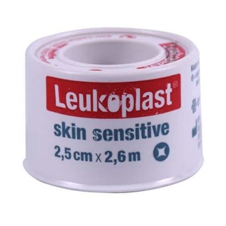 Essity Leukoplast Skin Sensitive Cerotto Su Rocchetto Con Massa Adesiva In Silicone M2,6 X 2,5cm 1 Pezzo
