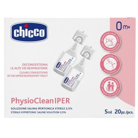 Chicco Soluzione Hypertonic 5 Ml 20 Pezzi