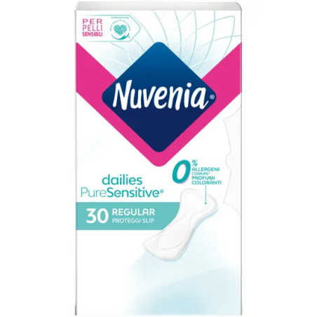 Essity Nuvenia Pure Sensitive Proteggi Slip 30 Pezzi Essity Nuvenia Pure Sensitive Proteggi Slip 30 Pezzi
