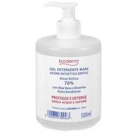 Logofarma Boderm Hand Cleansing Gel 70% 500 Ml Con Dispenser