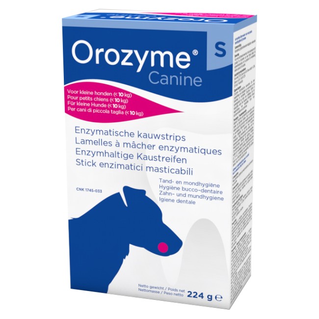 Ecuphar Orozyme Canine Strisce Enzimatiche Masticabili Per Cani Di Taglia Piccola Ecuphar Orozyme Canine Strisce Enzimatiche Masticabili Per Cani Di Taglia Piccola