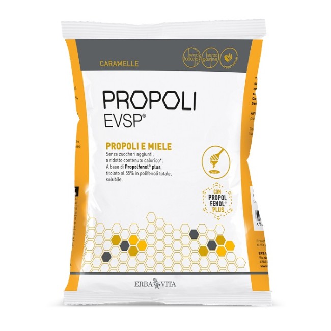 Erba Vita Propoli Evsp Caramelle Propoli Miele 65 G Erba Vita Propoli Evsp Caramelle Propoli Miele 65 G