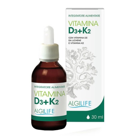 Algilife Vitamina D3+k2 Gocce 30 Ml