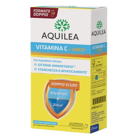 Uriach Aquilea Vitamina C 14 Compresse Effervescenti Bipack