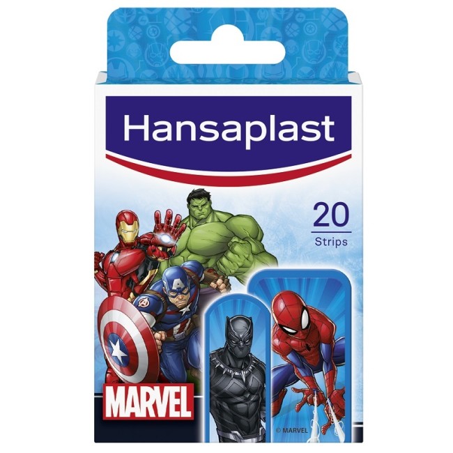 Beiersdorf Cerotto Hansaplast Marvel 20 Pezzi Beiersdorf Cerotto Hansaplast Marvel 20 Pezzi