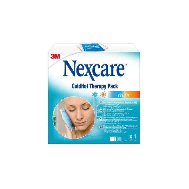 3m Cuscinetto Nexcare Coldhot Therapy Pack Mini 11x12cm 3m Cuscinetto Nexcare Coldhot Therapy Pack Mini 11x12cm