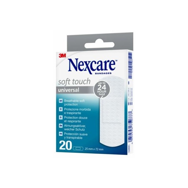 3m Cerotto Preparato Nexcare Soft N0520ns-1 25x72mm