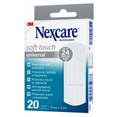 3m Cerotto Preparato Nexcare Soft N0520ns-1 25x72mm