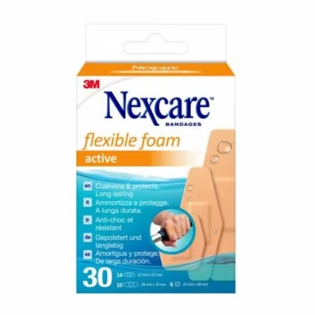 3m Cerotto Preparato Nexcare Active 360 Gradi N1030asd04 Assortiti 3 Misure 6 Cerotti 23x28mm + 14 Cerotti 22x57mm + 10 Cerotti  3m Cerotto Preparato Nexcare Active 360 Gradi N1030asd04 Assortiti 3 Misure 6 Cerotti 23x28mm + 14 Cerotti 22x57mm + 10 Cerotti