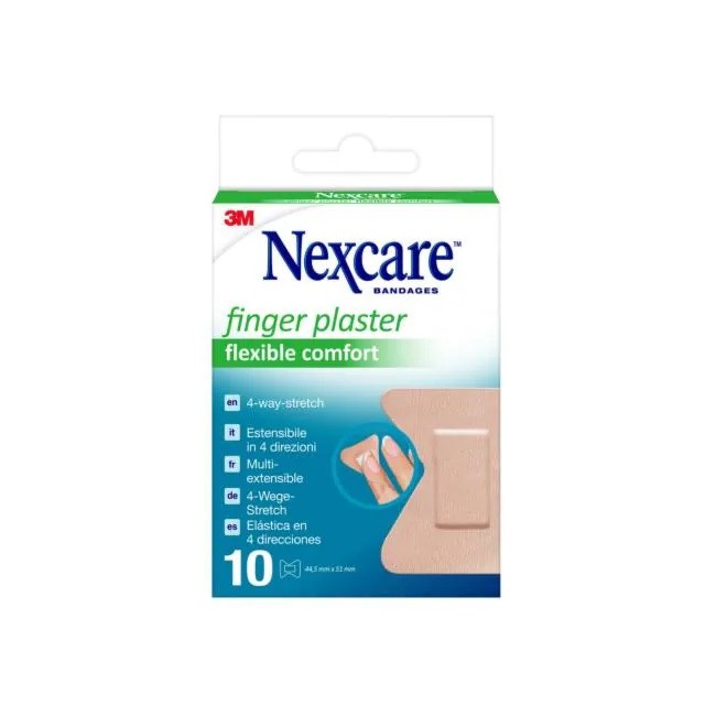 3m Cerotto Preparato Nexcare Finger Plasters Nfp001w 44,5x51 Mm 3m Cerotto Preparato Nexcare Finger Plasters Nfp001w 44,5x51 Mm