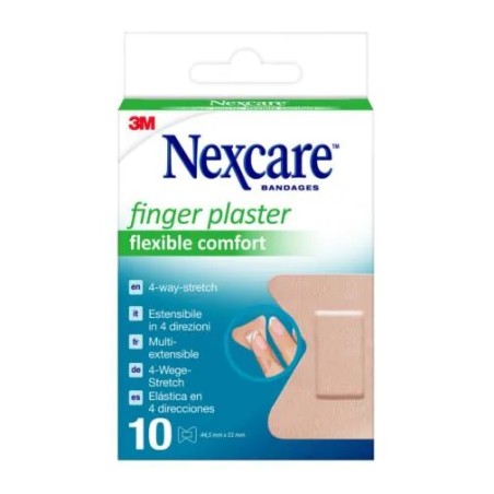 3m Cerotto Preparato Nexcare Finger Plasters Nfp001w 44,5x51 Mm