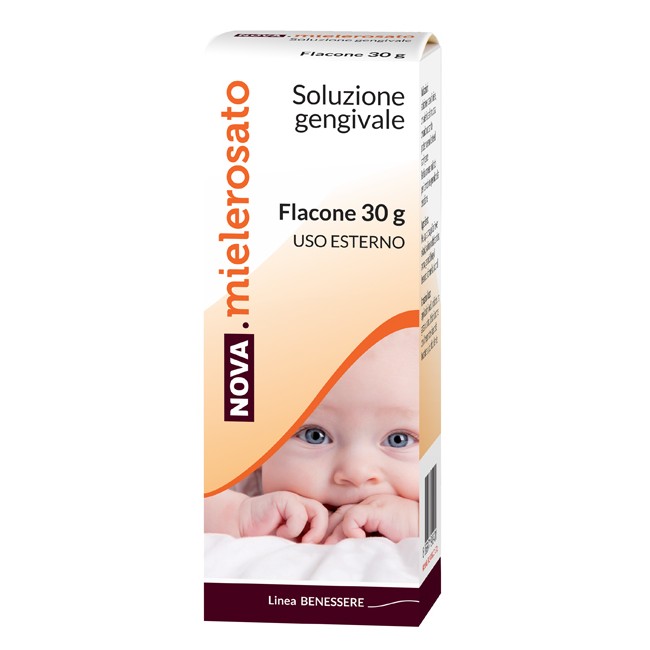 Nova Argentia Nova Mielerosato Soluzione Gengivale 30 G