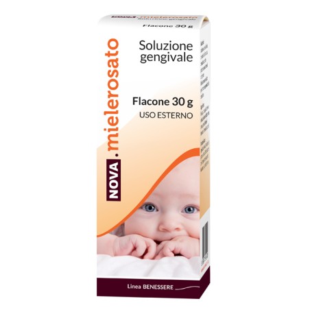 Nova Argentia Nova Mielerosato Soluzione Gengivale 30 G