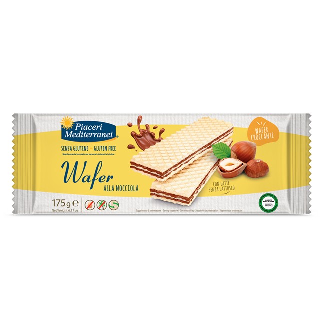 Eurospital Piaceri Mediterranei Wafer Nocciola 175 G Eurospital Piaceri Mediterranei Wafer Nocciola 175 G