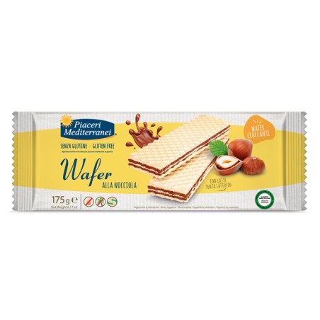 Eurospital Piaceri Mediterranei Wafer Nocciola 175 G Eurospital Piaceri Mediterranei Wafer Nocciola 175 G
