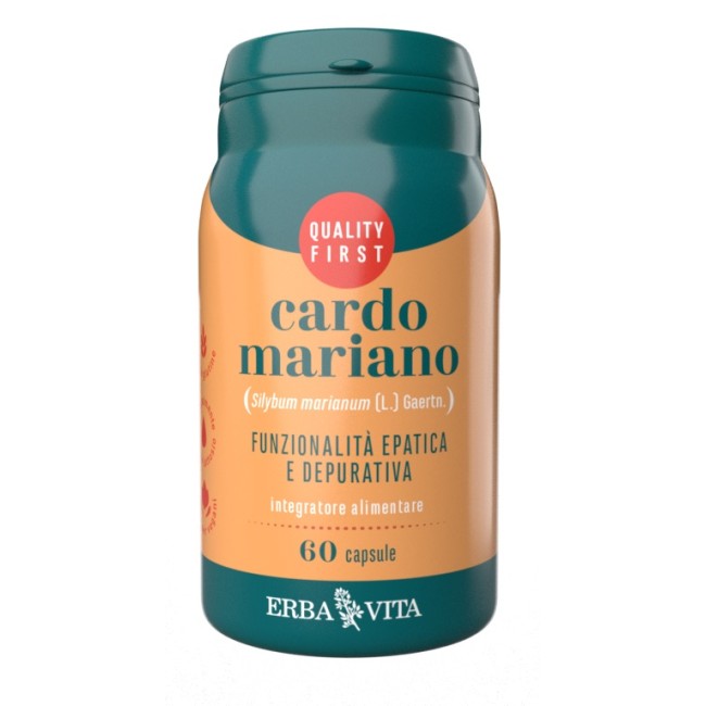 Erba Vita Cardo Mariano 60 Capsule Erba Vita Cardo Mariano 60 Capsule