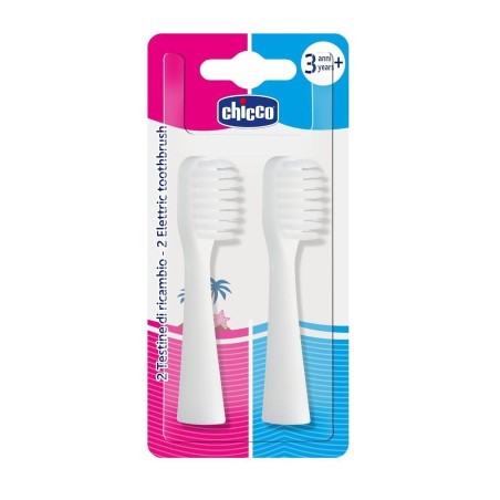 Chicco Testine Per Spazzolini Elettrici 2 Pezzi Chicco Testine Per Spazzolini Elettrici 2 Pezzi