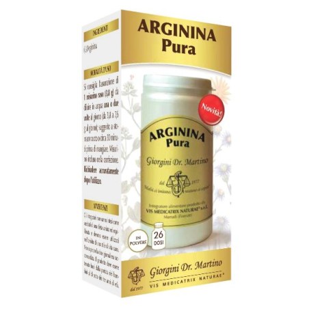 Dr. Giorgini Arginina Pura Polvere Solubile 100 G Dr. Giorgini Arginina Pura Polvere Solubile 100 G
