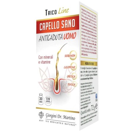 Dr. Giorgini Capello Sano Anticaduta Uomo 120 Pastiglie Dr. Giorgini Capello Sano Anticaduta Uomo 120 Pastiglie