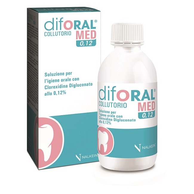 Nalkein Pharma Diforal Med 0,12 Collutorio 200 Ml