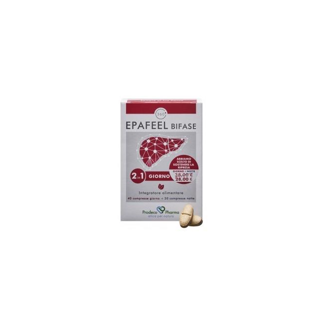 Prodeco Pharma Epafeel Bifase 60 Compresse Prodeco Pharma Epafeel Bifase 60 Compresse
