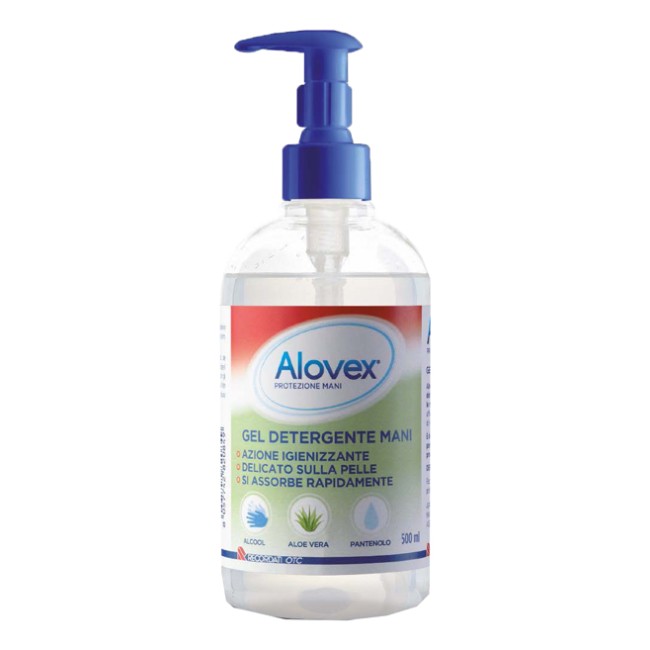 Recordati Alovex Protezione Mani Gel 500 Ml Recordati Alovex Protezione Mani Gel 500 Ml