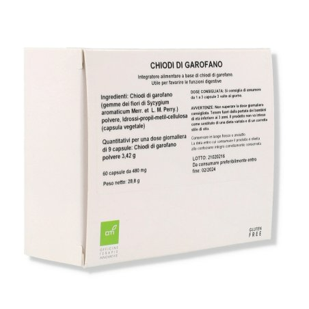 Oti Officine Terapie Innovative Chiodi Di Garofano 60 Capsule