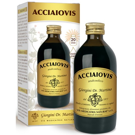 Dr. Giorgini Acciaiovis 200 Ml Liquido Analcolico Dr. Giorgini Acciaiovis 200 Ml Liquido Analcolico