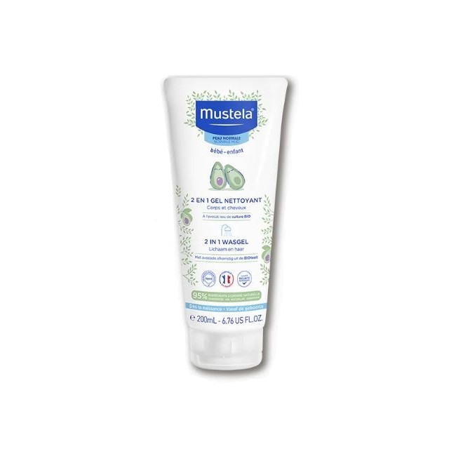 Laboratoires Expanscience Mustela Gel 2 In 1 200 Ml Laboratoires Expanscience Mustela Gel 2 In 1 200 Ml
