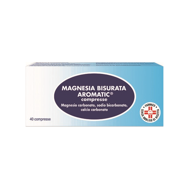 Magnesia Bisurata Aromatic 40 pastiglie