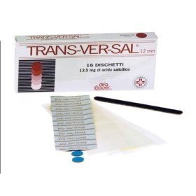 Trans-ver-sal 13,5 mg/12 mm cerotti trandermici scatola 20 cerotti transdermici 12 mm - 18 cerotti di fissaggio ed una limetta