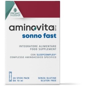 Promopharma Aminovita Plus Sonno Fast 20 Stick Da 10ml