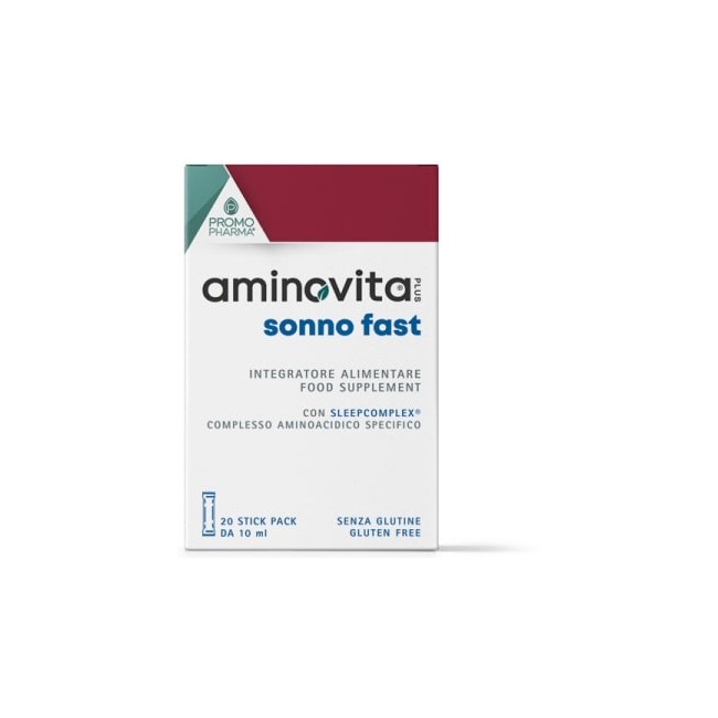 Promopharma Aminovita Plus Sonno Fast 20 Stick Da 10ml Promopharma Aminovita Plus Sonno Fast 20 Stick Da 10ml