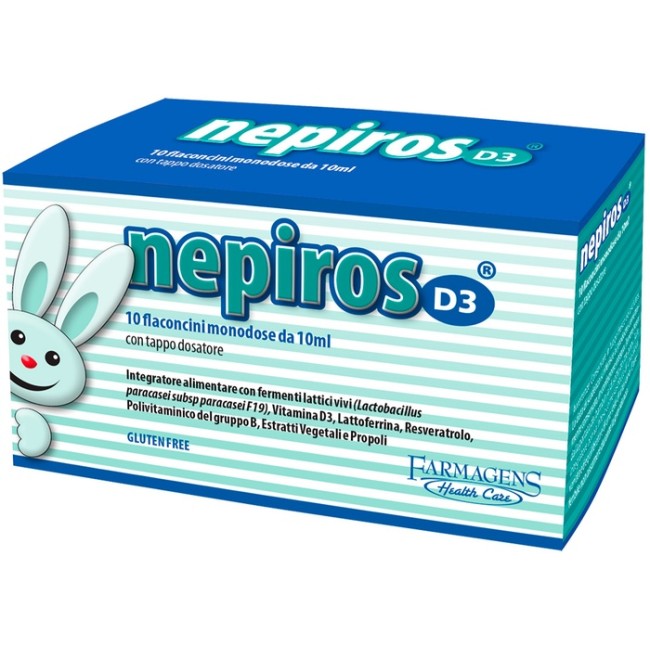 Nepiros D3 10 Flanconcini Da 10 Ml