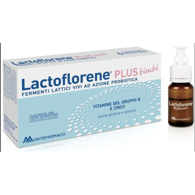 Montefarmaco Lactoflorene Plus Bimbi 7 Flaconcini
