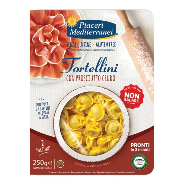 Eurospital Piaceri Mediterranei Tortellini Prosciutto 250 G Eurospital Piaceri Mediterranei Tortellini Prosciutto 250 G