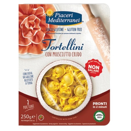 Eurospital Piaceri Mediterranei Tortellini Prosciutto 250 G Eurospital Piaceri Mediterranei Tortellini Prosciutto 250 G