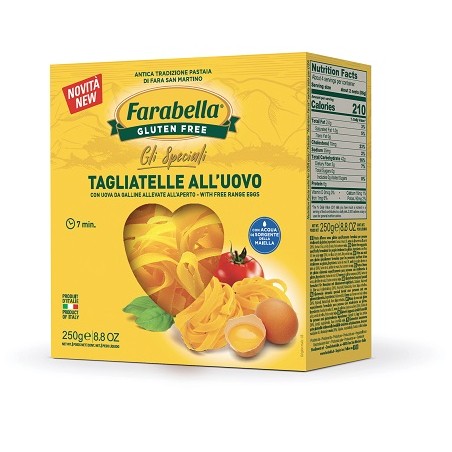 Bioalimenta Farabella Tagliatelle All'uovo 250 G Bioalimenta Farabella Tagliatelle All'uovo 250 G