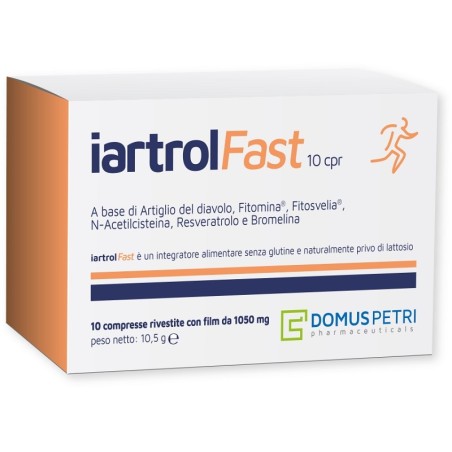 Domus Petri Iartrol Fast 10 Compresse Domus Petri Iartrol Fast 10 Compresse