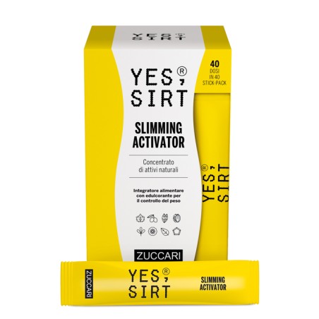 Zuccari Yes Sirt Slimming Activator 40 Stickpack Da 2,5 G Zuccari Yes Sirt Slimming Activator 40 Stickpack Da 2,5 G